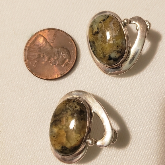 DRT Jay King Sterling Silver Post Earrings - Picture 5 of 9